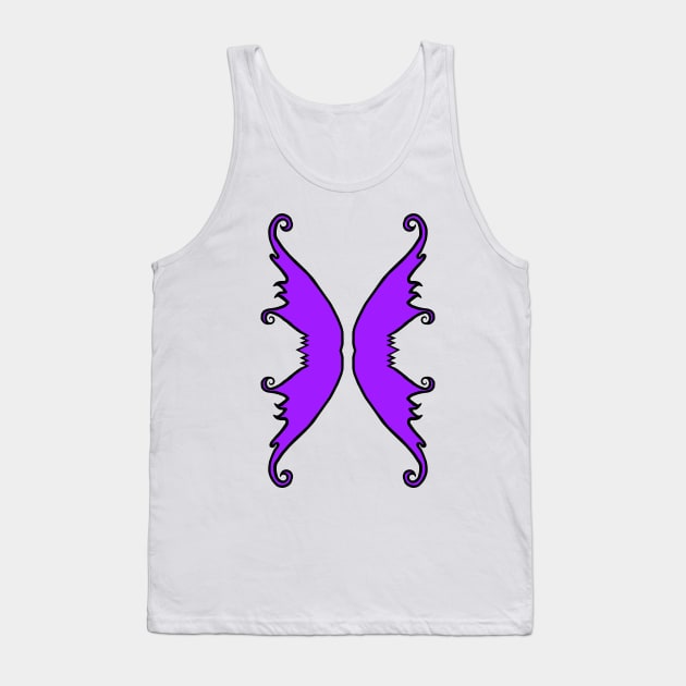 Fairy Wings Purple Tank Top by BlakCircleGirl